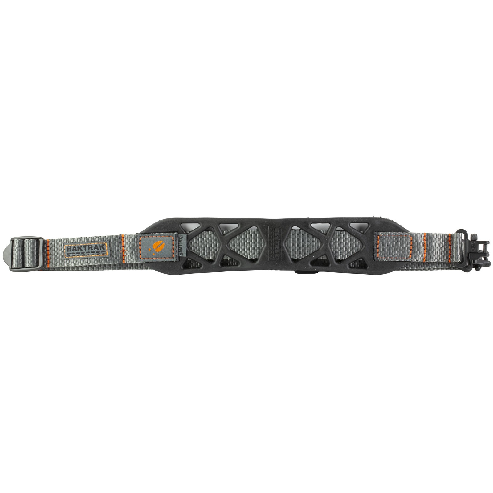 Allen Cirrus Ultralight Rifle Sling Black Gray 1.25in Rubber Two-Point 8502