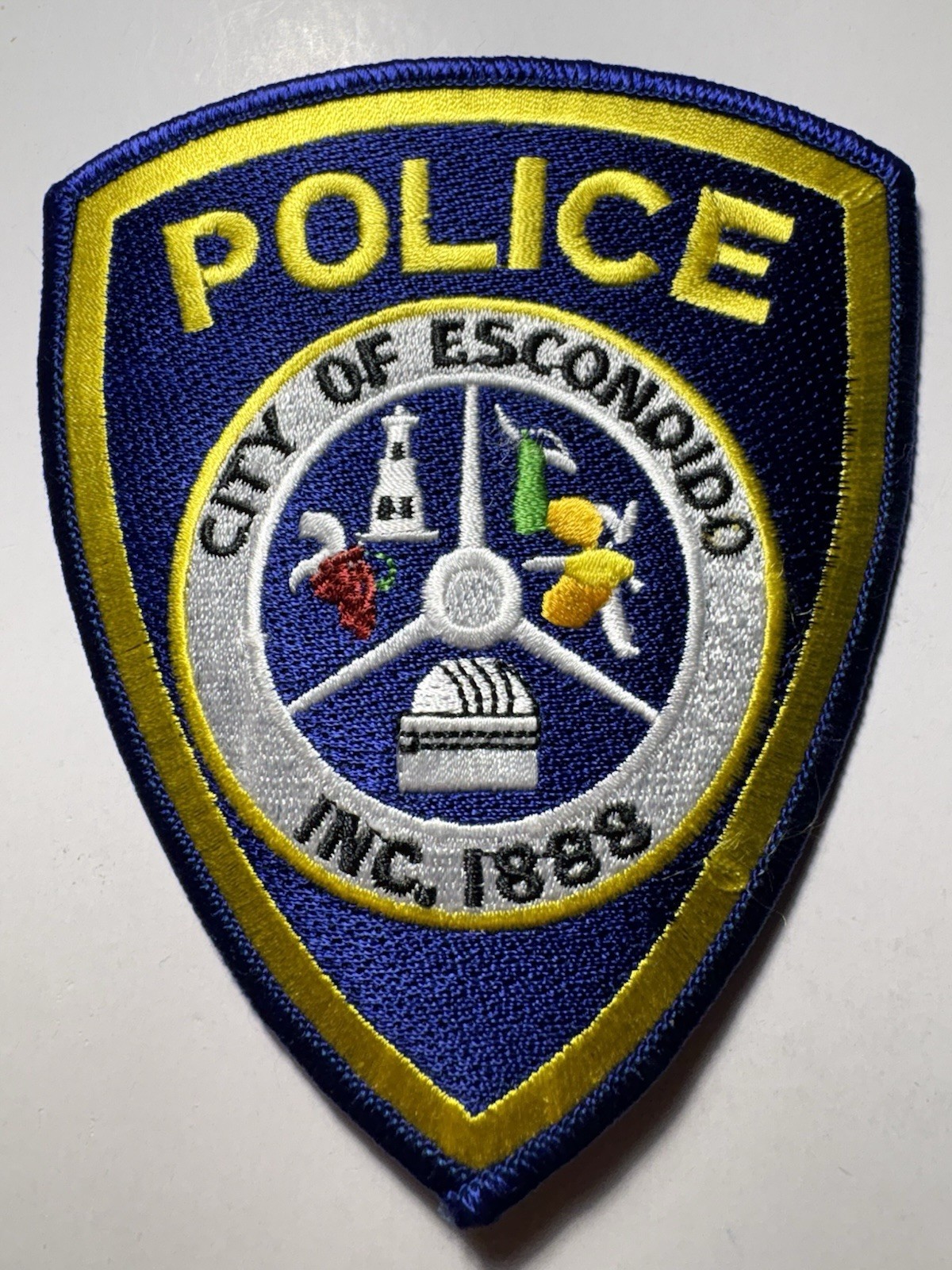 Escondido California Police Patch