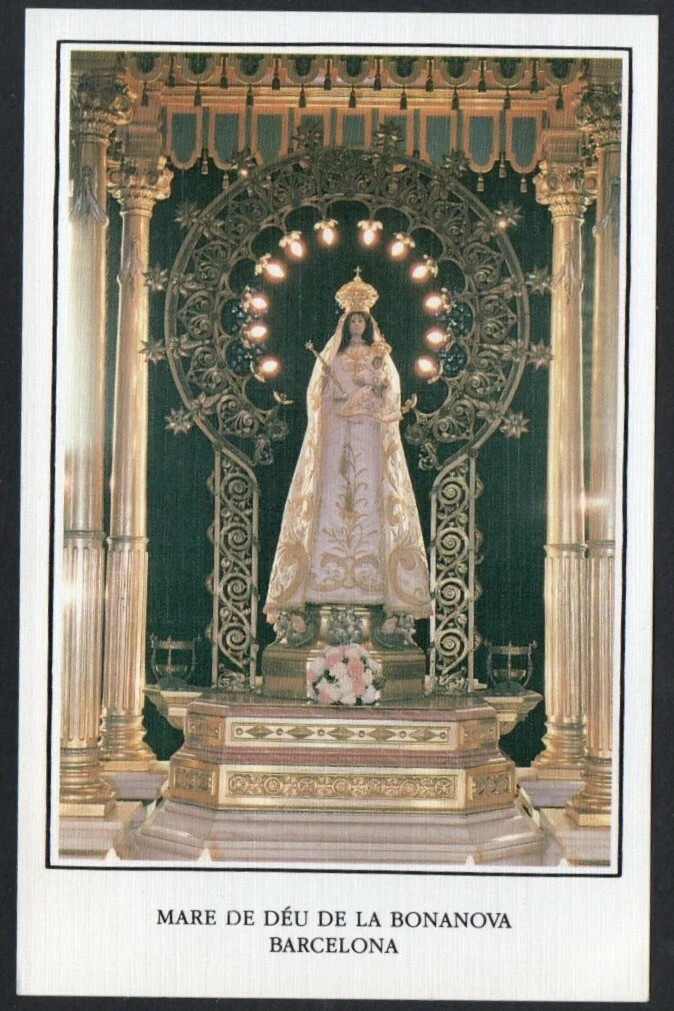 Holy card de la Virgin santino image pieuses estampa