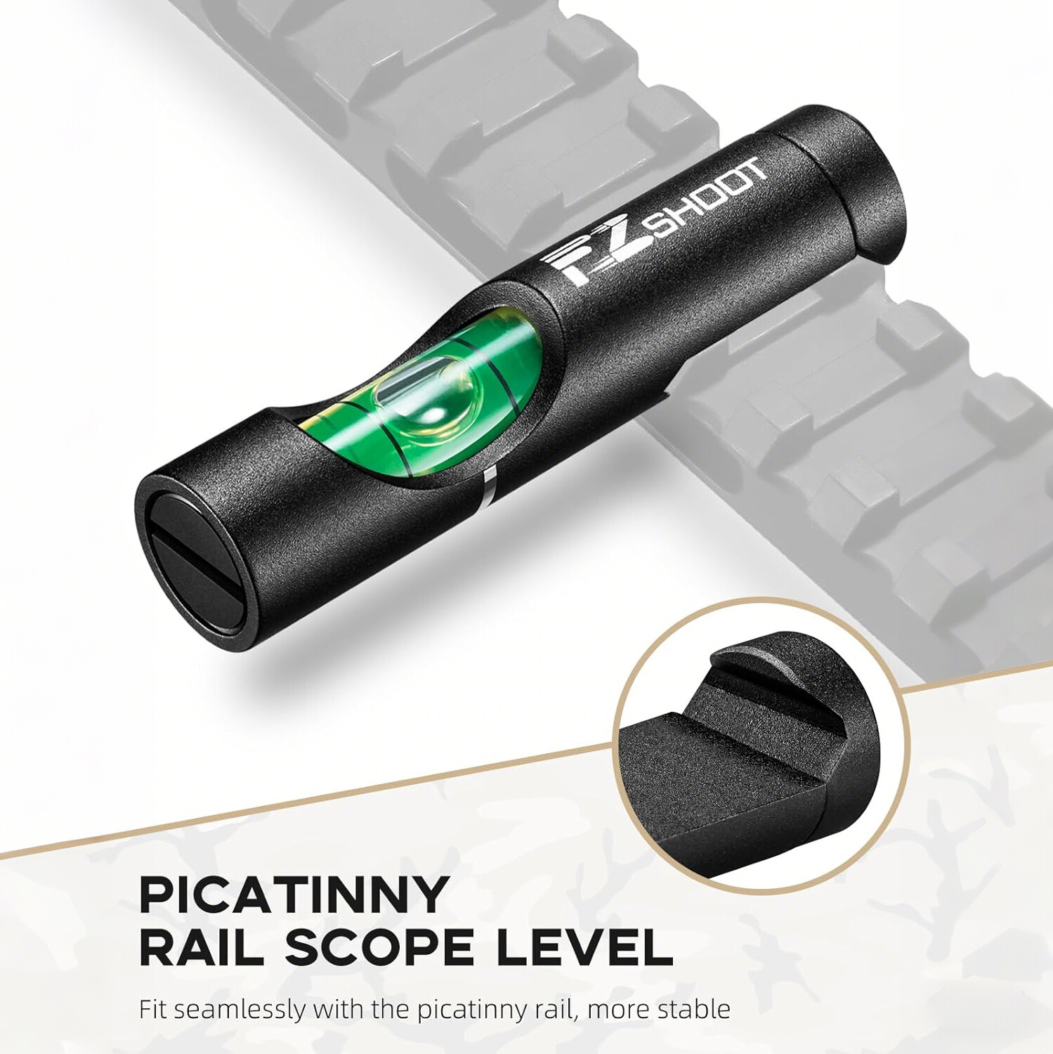 Professional Spirit Bubble Scope Level Kit w/ Magnetic Scope Leveling Tool Combo