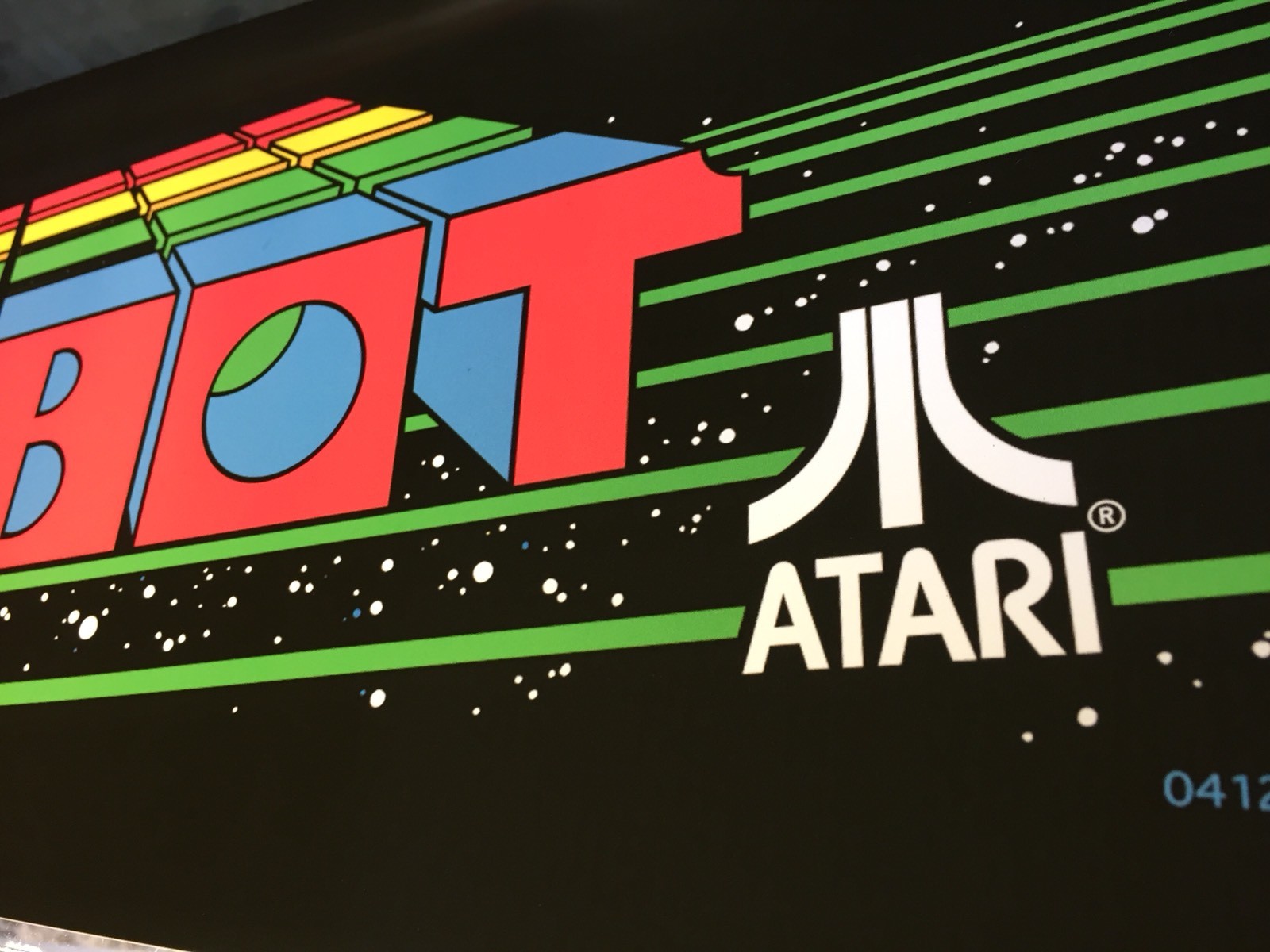 iRobot (i,Robot I Robot) Arcade Marquee 26" x 8"