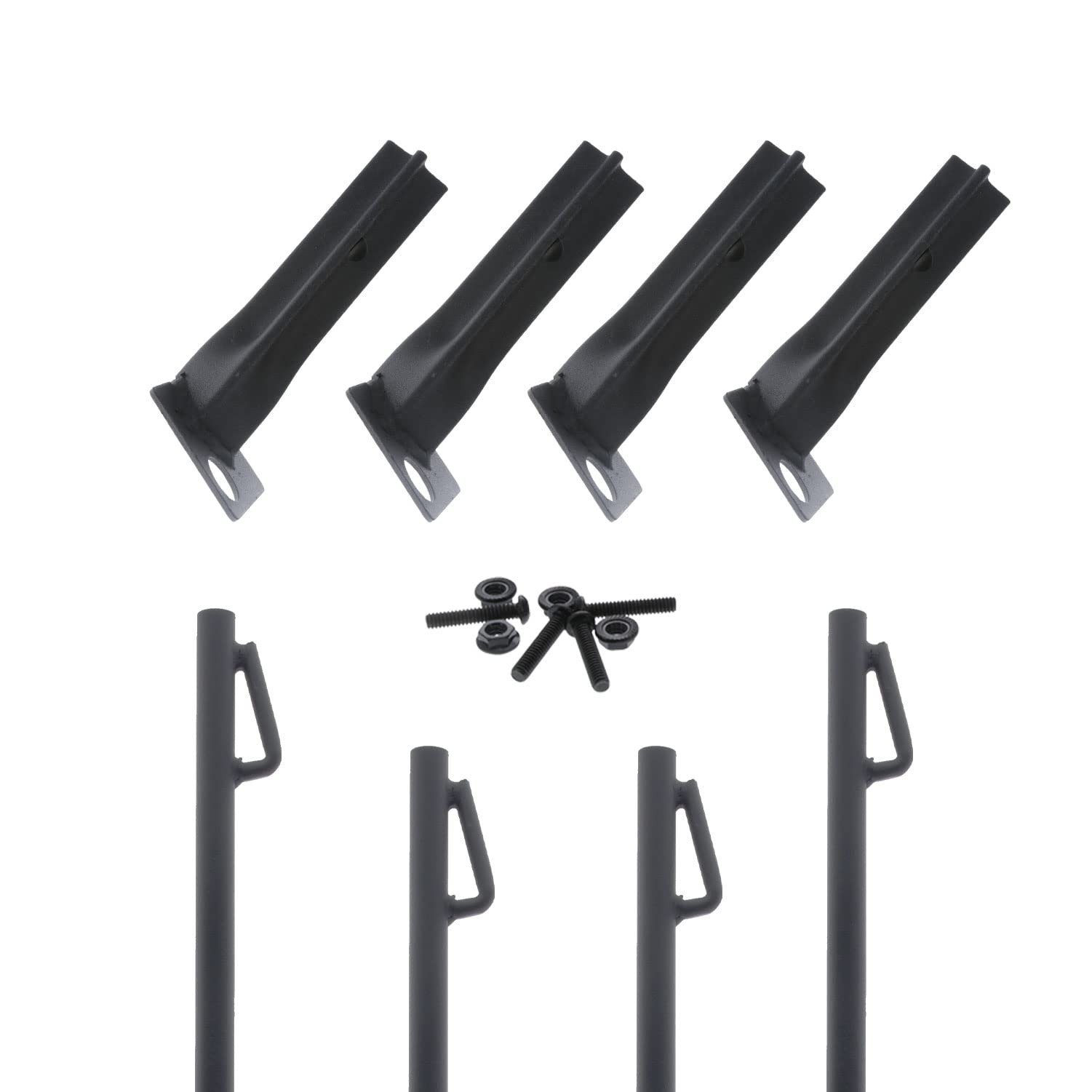 Durable Stable Versatile Leg Stake Kit for Game Feeder | 4 Adjustable Feet Ad...