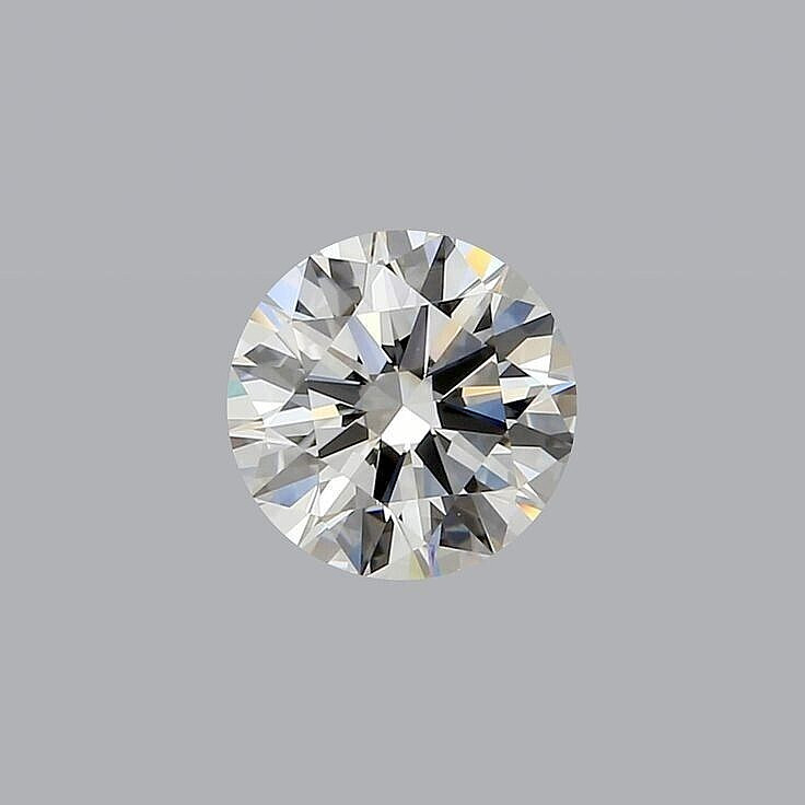 4.00 Ct Lab Grown CVD Diamond 10.8 mm Round D Color, IF Certified Loose Diamond