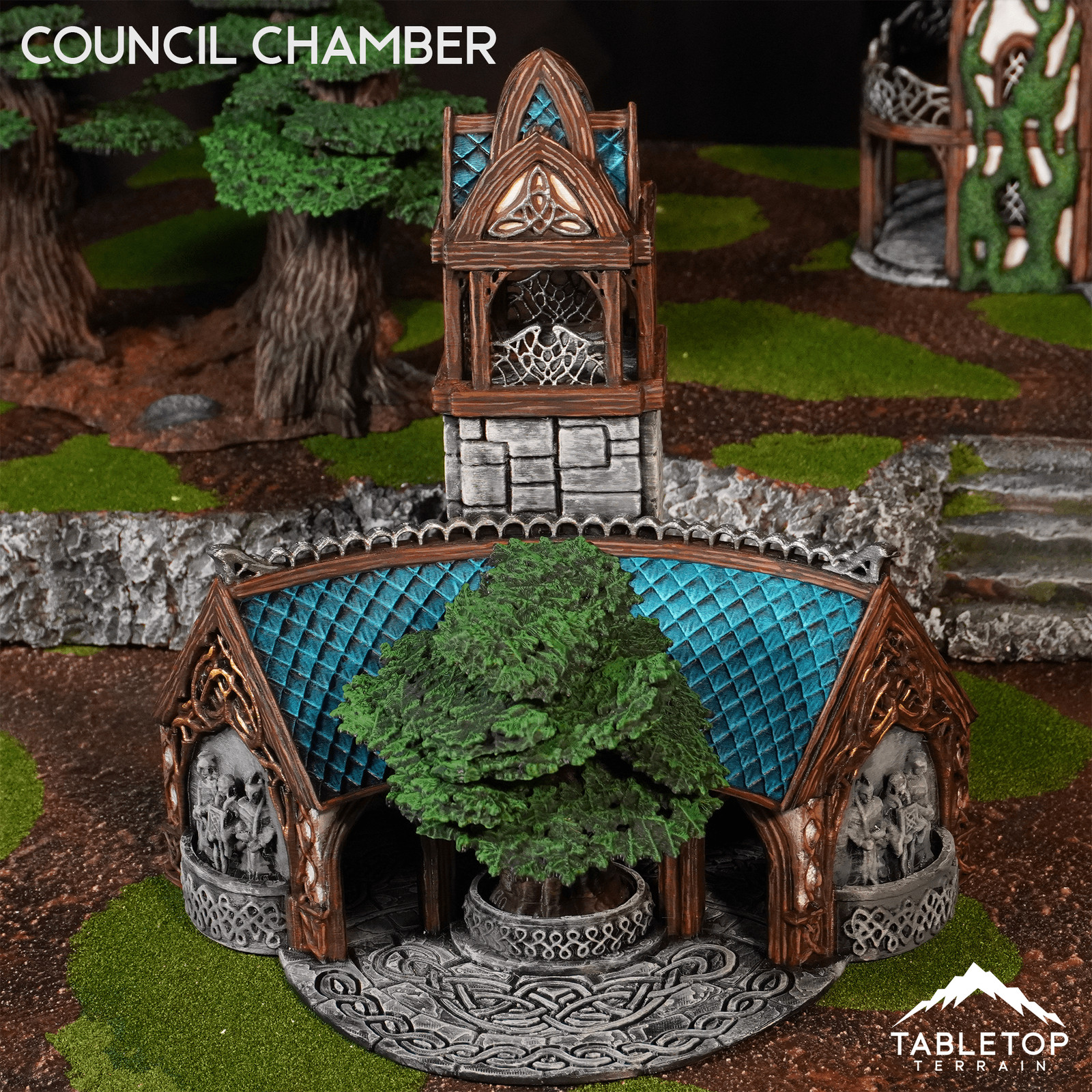 Council Chamber - Kingdom of Noldareth - Fantasy LOTR Middle Earth Compatible