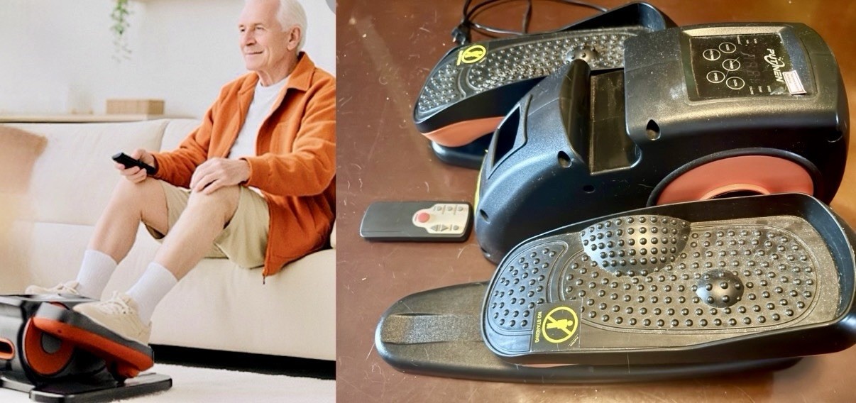 Putnen Mortorized Electric Elliptical Under Desk Trainer Portable