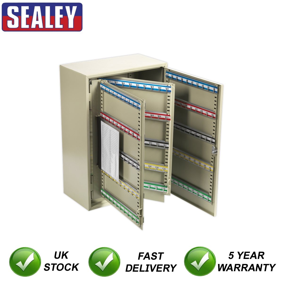 Sealey Key Cabinet 300 Key Capacity SKC300