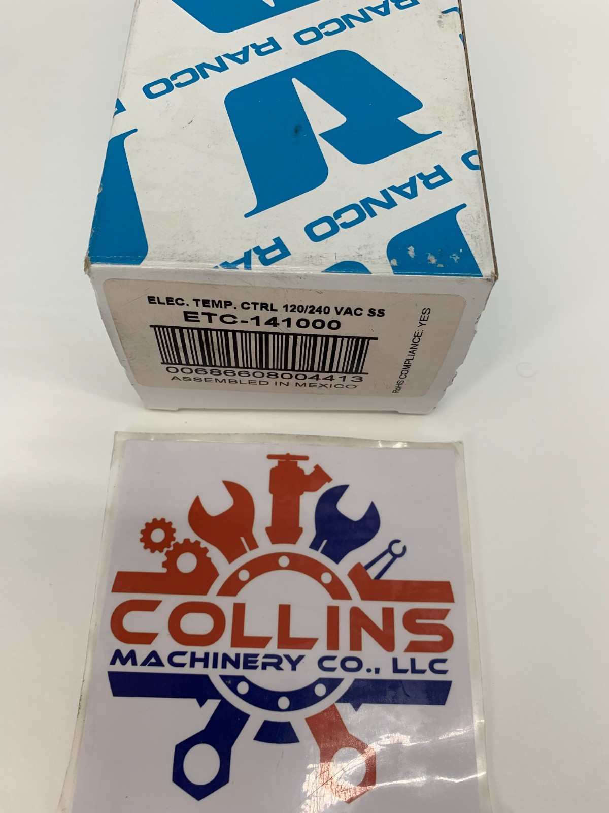 Ranco ETC-141000 1-Stage Electric Temperature Control Heat/Cool -30°F to 220°F