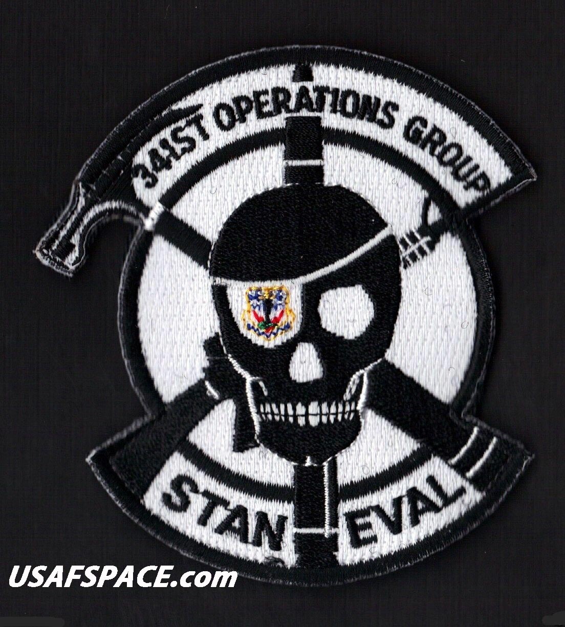 USAF 341ST OPERATIONS GROUP- STAN EVAL -ICBM BALLISTIC MISSILES- ORIGINAL PATCH