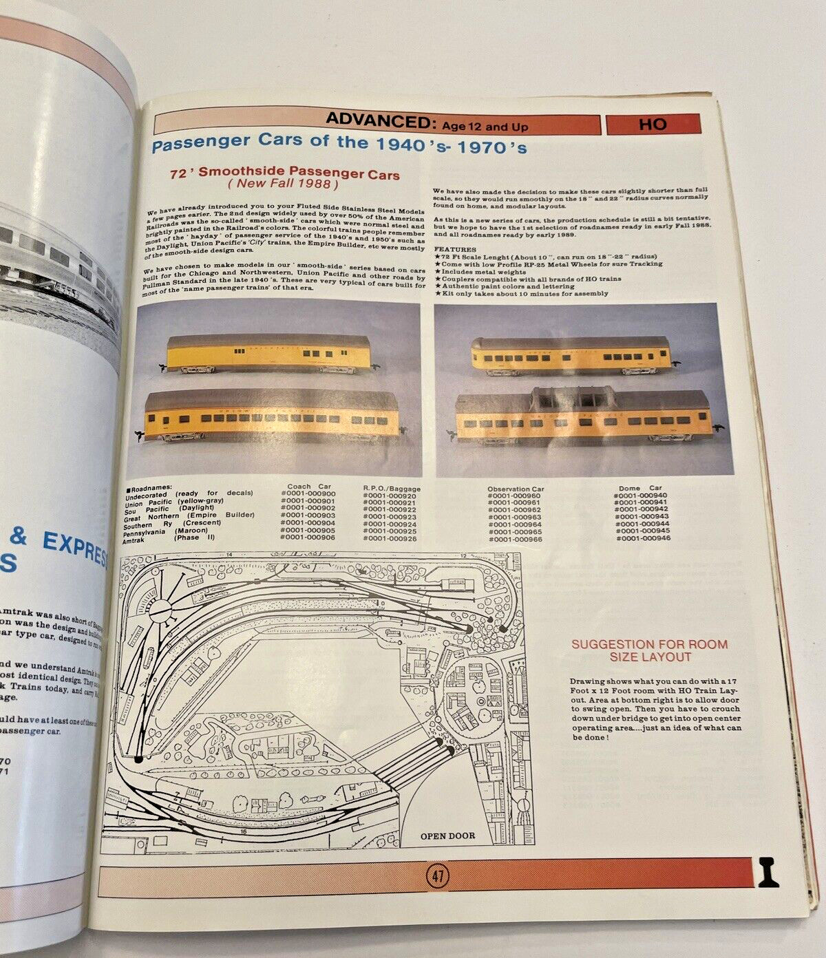 Catalog 1987 Trainalog Con-Cor Model Railroad Train Pricing 25th Anniversary