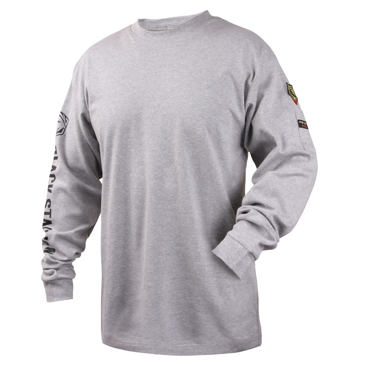 Revco Black Stallion Gray 7oz FR Knit Welding Shirt (X-Large) (TF2510-GY)