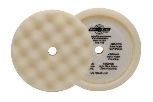 Buff and Shine® 8" Heavy Cut Waffle Foam Pad 899WG