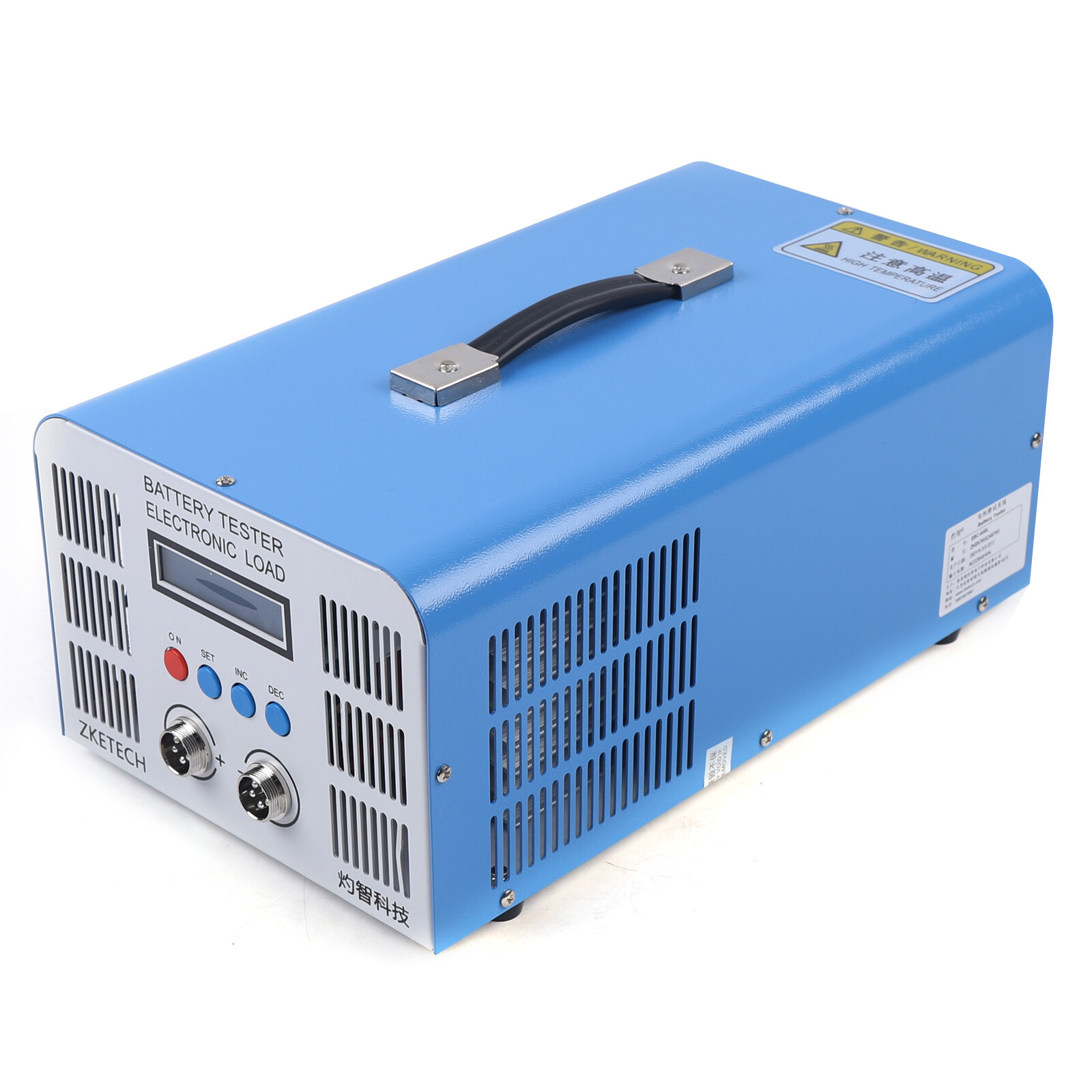 EBC-A40L 5V 200W High Current Lithium Battery Capacity Tester 40A Manual 110V
