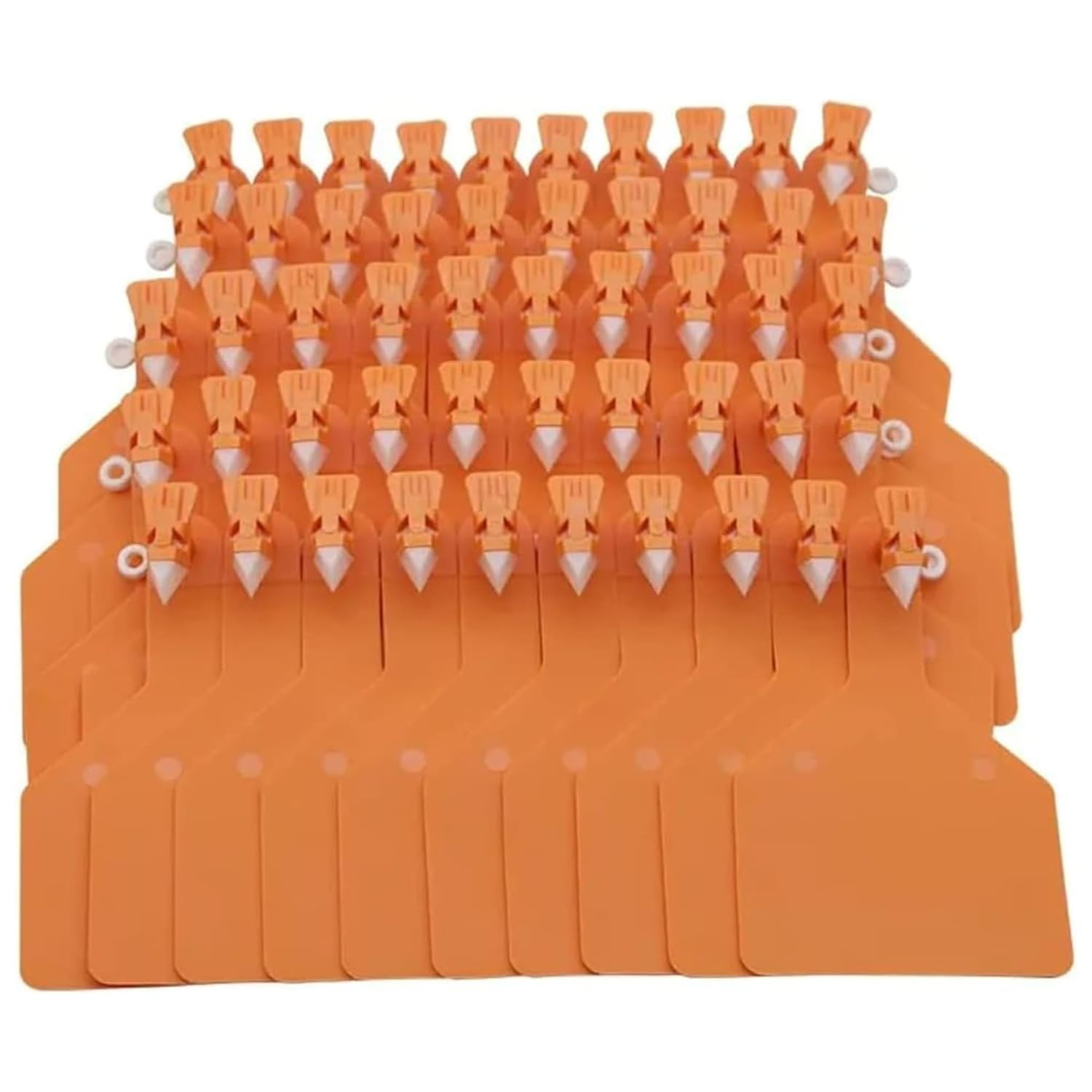 50Pcs Z Tags One-Piece Cattle Ear TPU Blank Livestock Animal...