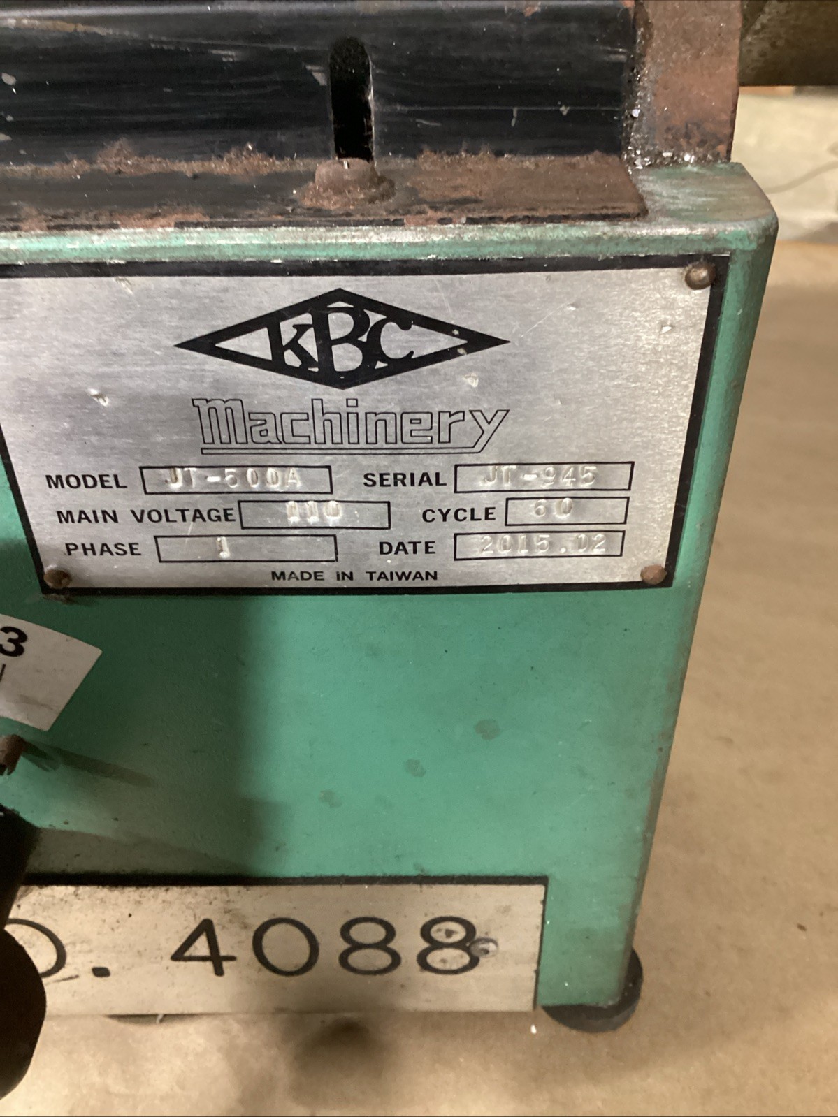 KBC MACHINE JT-500A