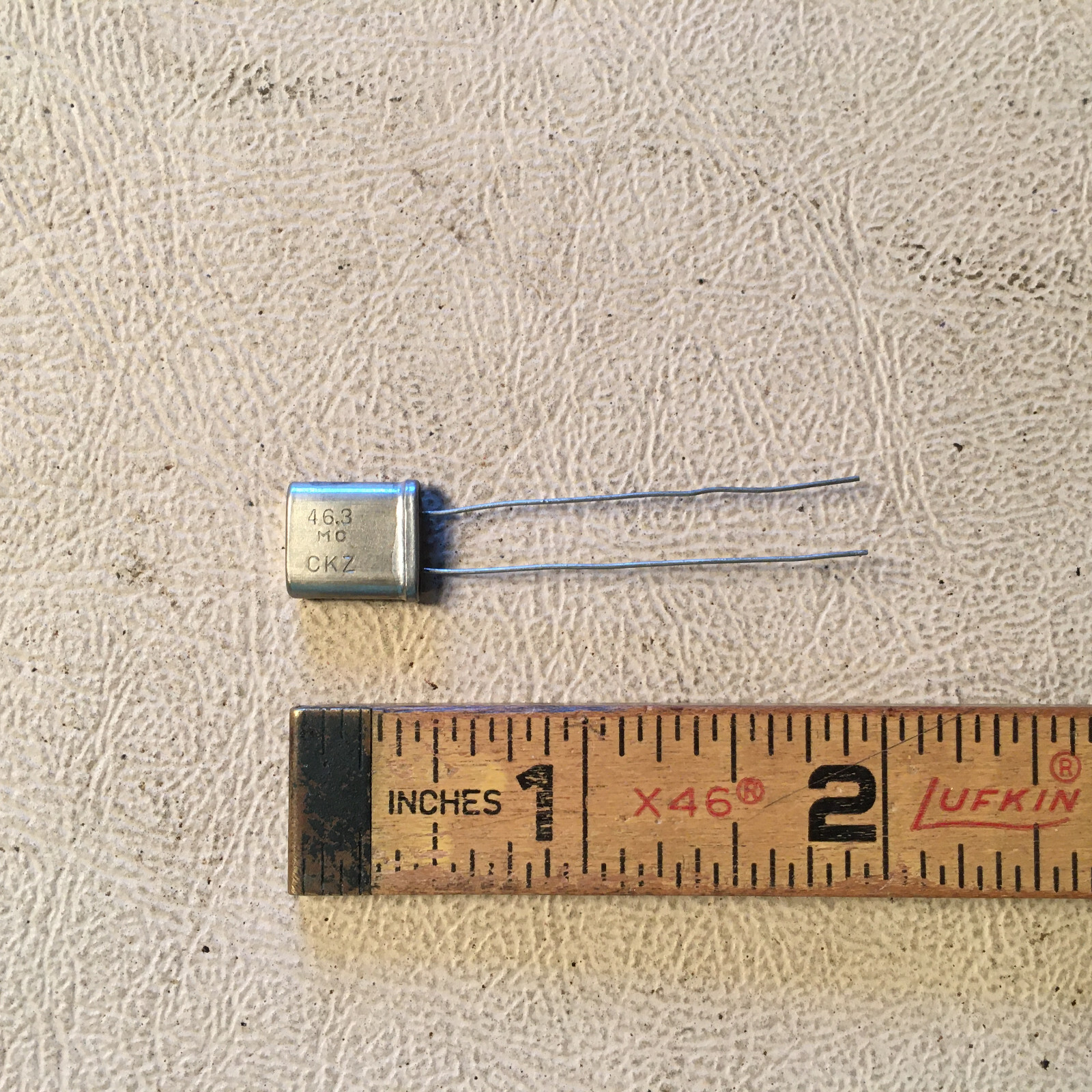 Quartz Crystal 46.3 Mhz, NOS