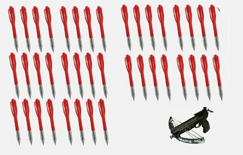 60 x 2.5 inch bolts for WT MANTIS  multifunctional repeating pistol crossbow