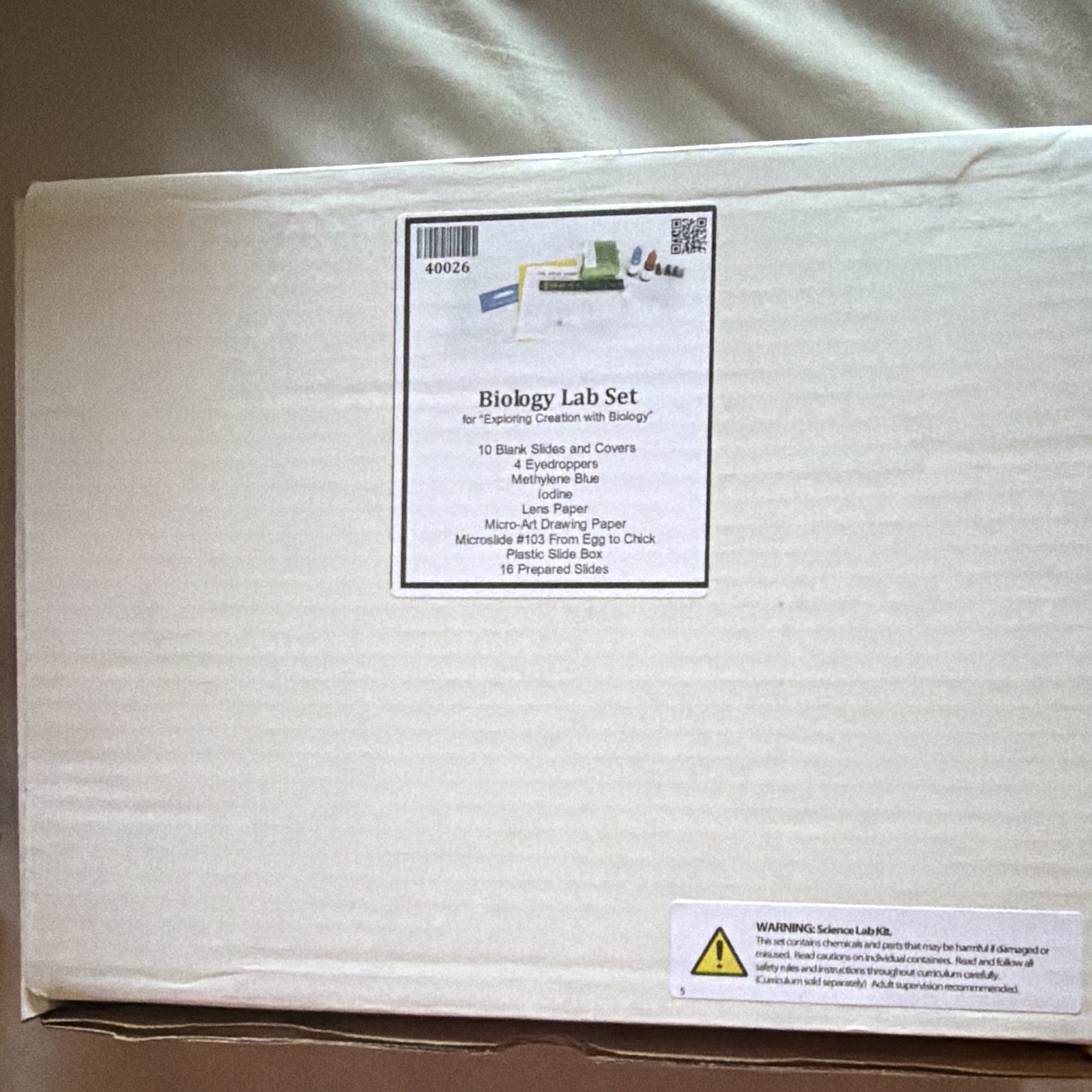 Nature's Workshop Biology Lab Set - for Apologia Exploring creation with biology