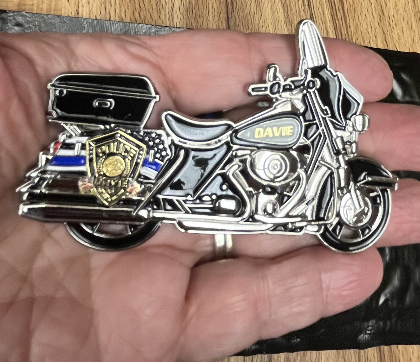 Davie Police Department Motorcycle Traffic Unit Challenge Coin