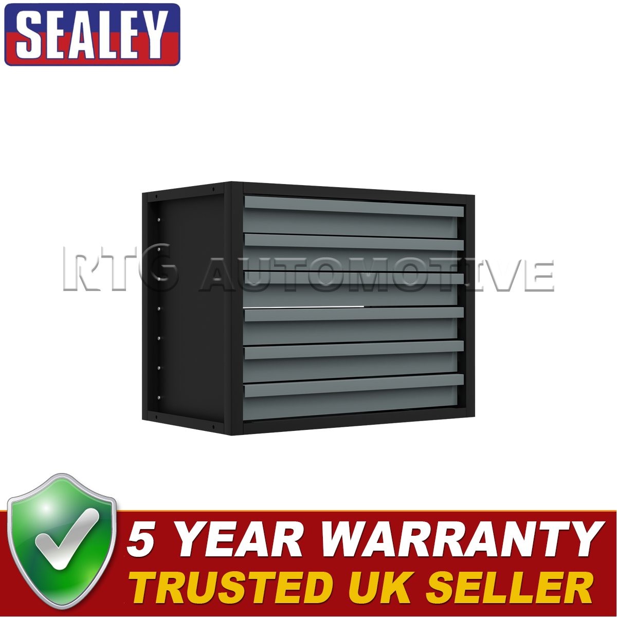 Sealey Modular Storage Mid Unit 6 Drawer 580mm APMRM1
