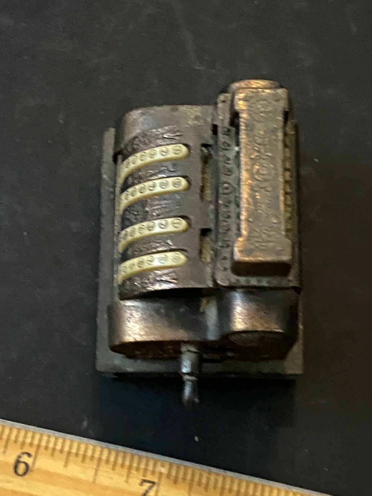 Metal National Register Replica Pencil Sharpener
