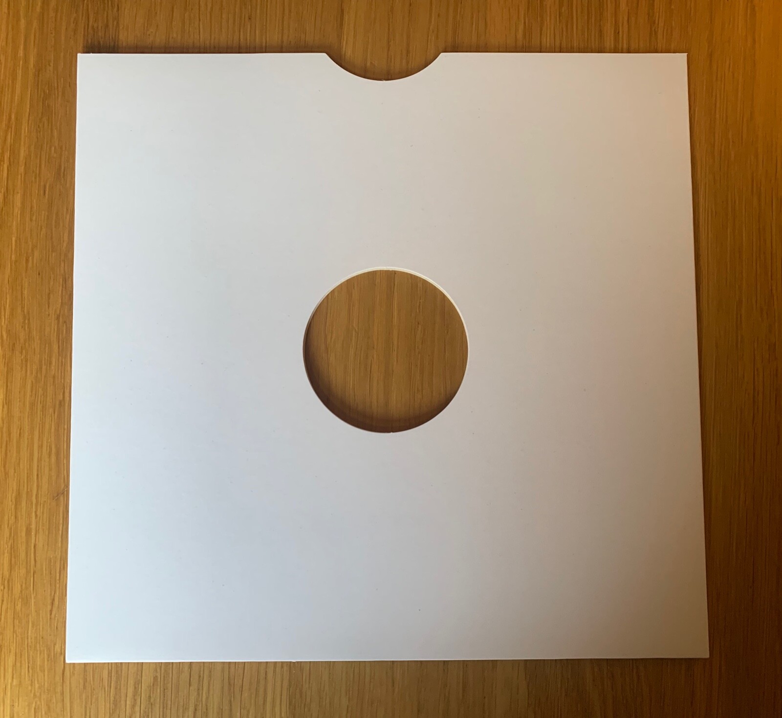 30 x Best Quality White Card 10″ Vinyl / Shellac 78RPM Record Sleeve Covers