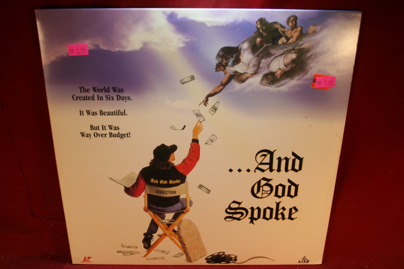 Laserdisc Q *...And God Spoke * Michael Riley Stephen Rappaport Tamara Mello