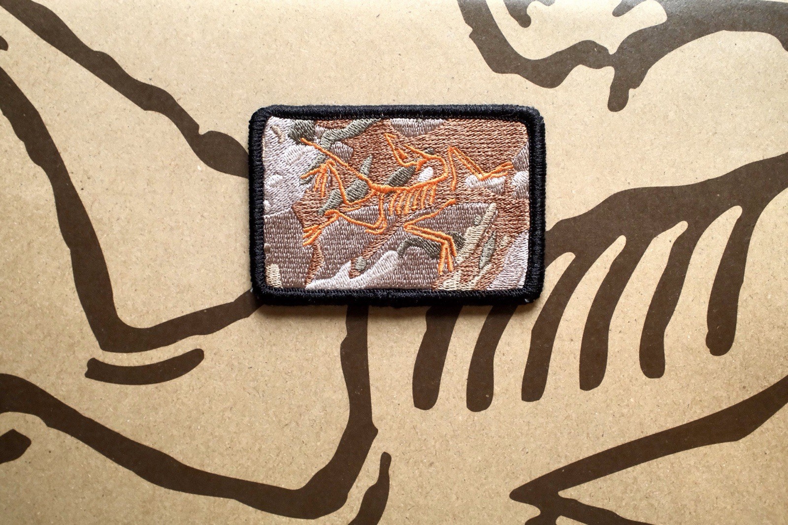 Arc’teryx Shot Show 2026 Deadbird Motiff Patch (Hook Backed)