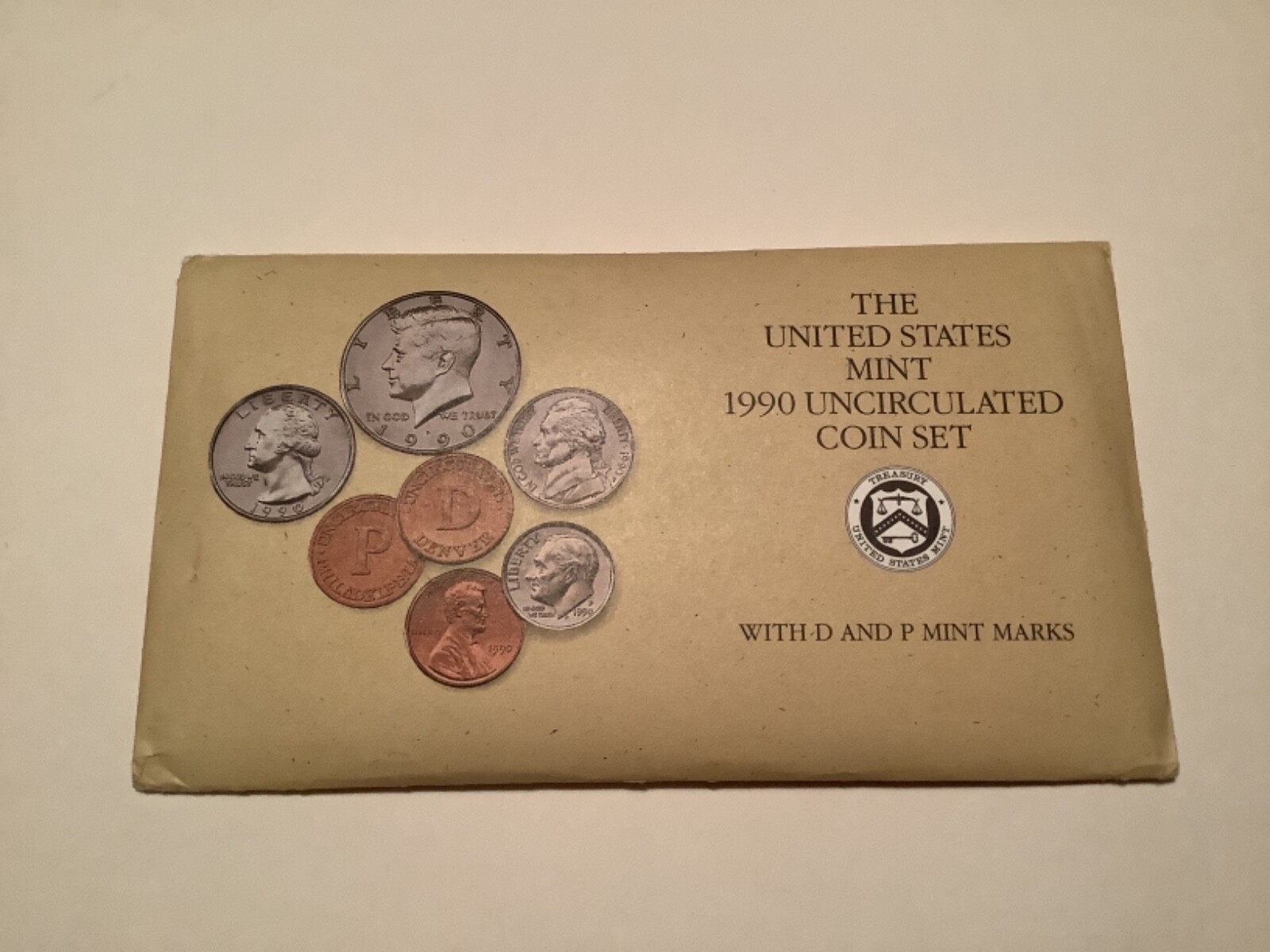 1990 US Mint Set Philadelphia Denver