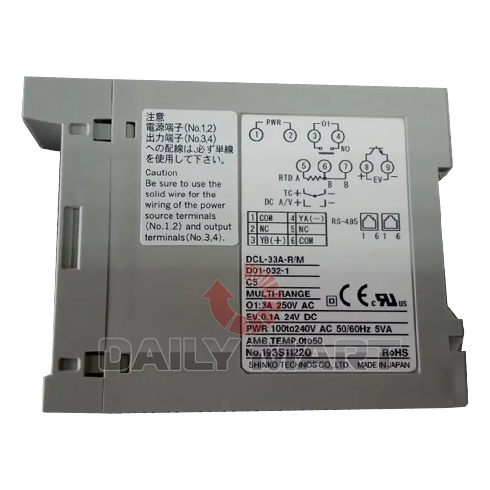 New In Box SHINKO DCL-33A-R/M Temperature Controller