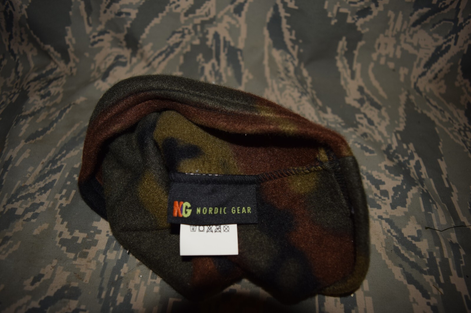 *hunting camo fieece nordic gear neck warmer