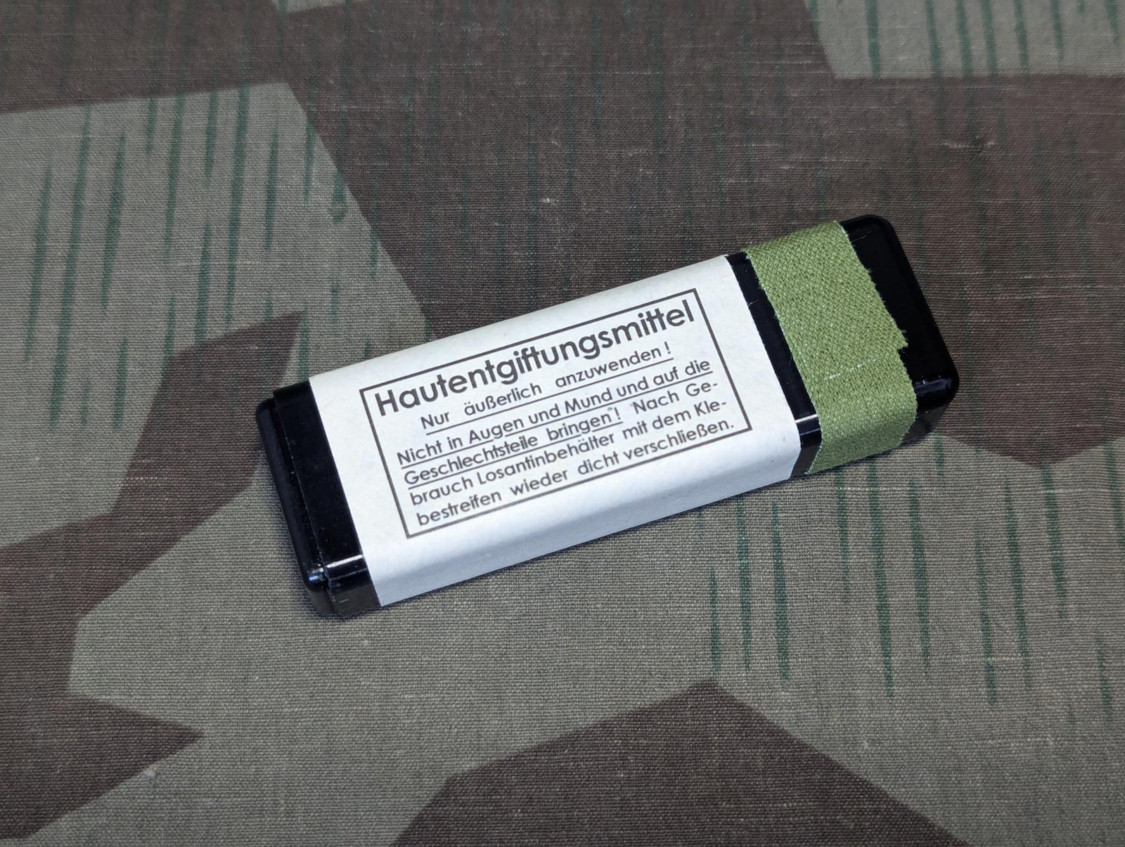 Reproduction WWII German Gas Decontamination Tube Army Tube Container Wehrmacht