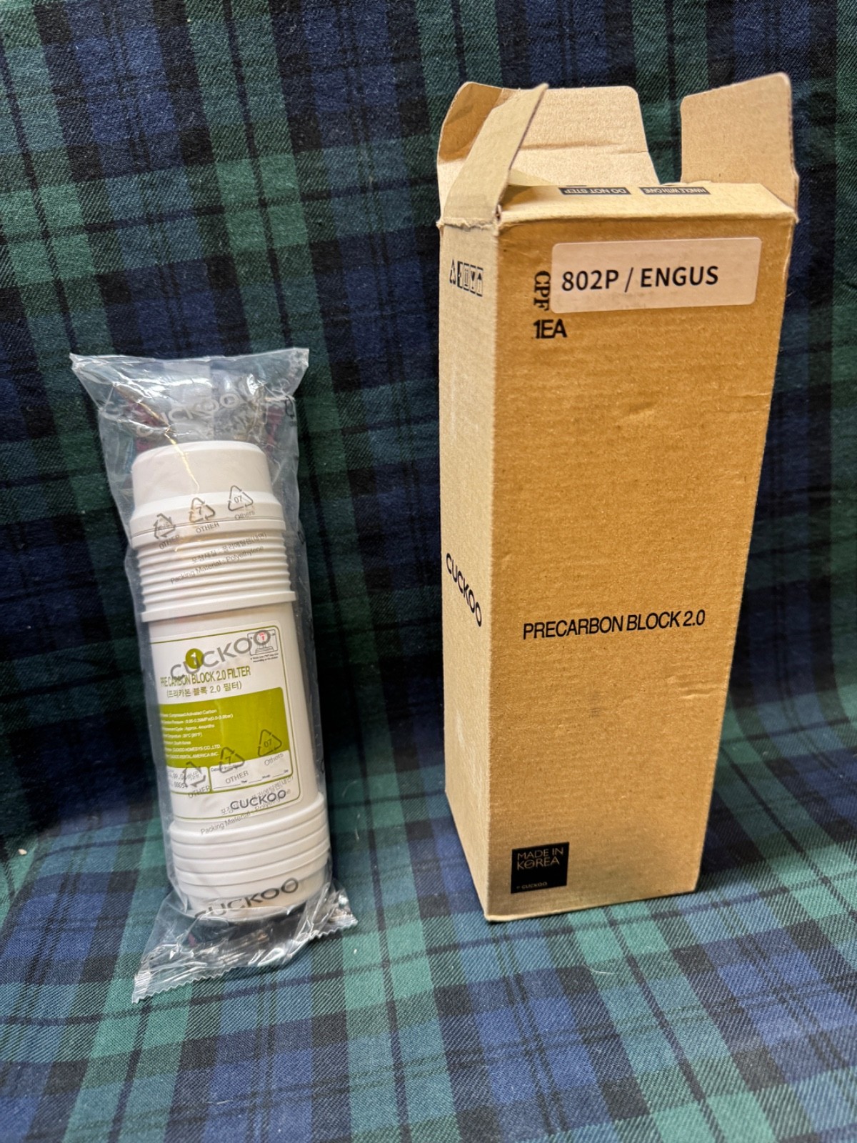 CUCKOO Precarbon Block 2.0 Replacement Filter For CP-M CPF802P/ENGUS