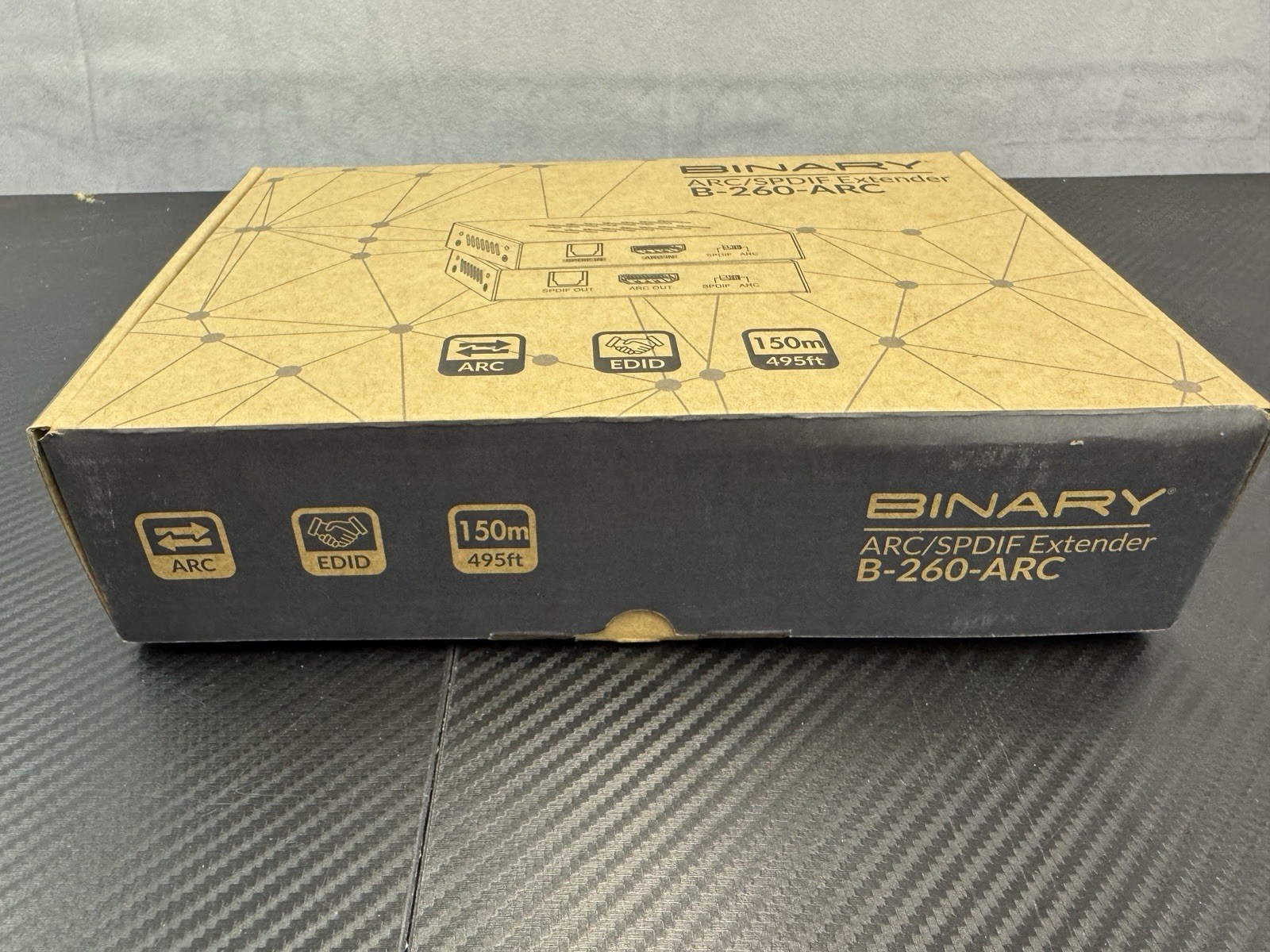 Binary B-260-ARC Audio Return Extender for HDMI ARC and S/PDIF Brand New