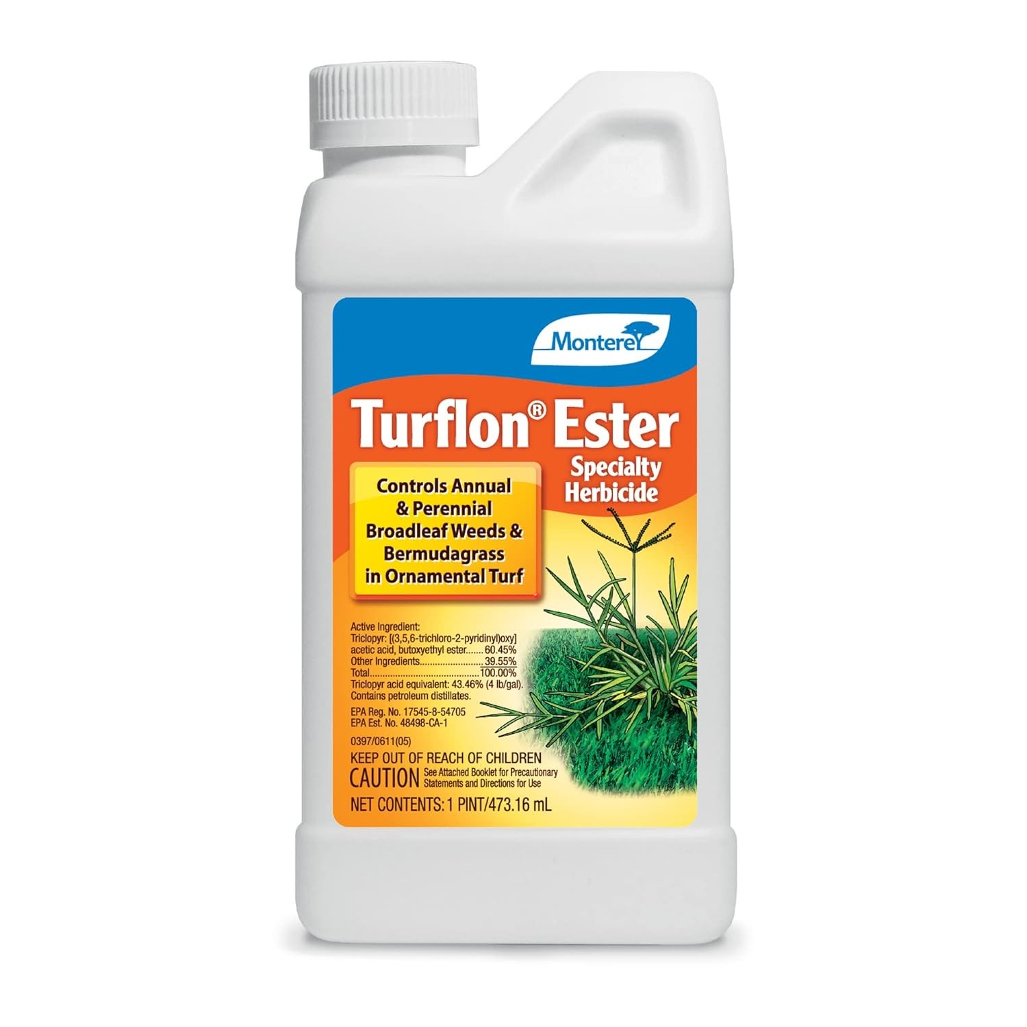 Monterey LG5518 Turflon Ester Specialty Concentrate Broadleaf Weed Killer, 16 oz