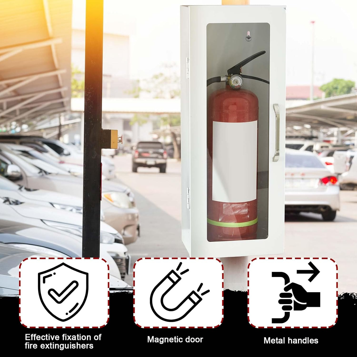 Fire Extinguisher Cabinet Wall & Surface Mount and Fire Extinguisher Projecting
