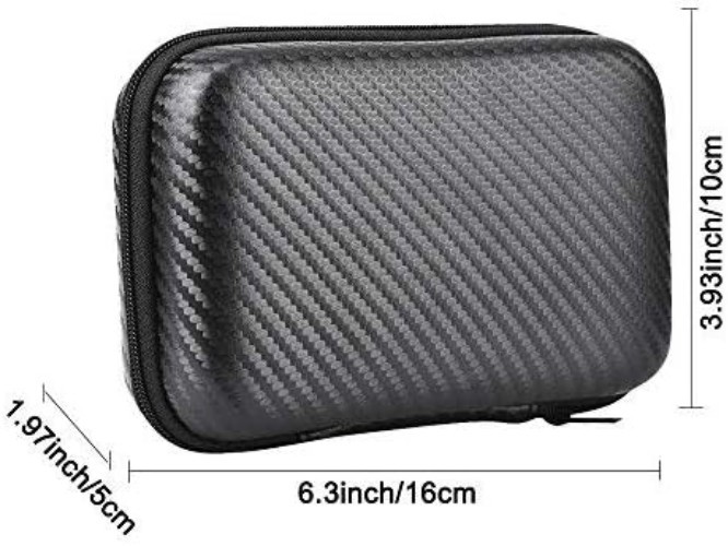 Versatile EVA Microscope Carrying Case - Zipper Closure & Accessory Compartment