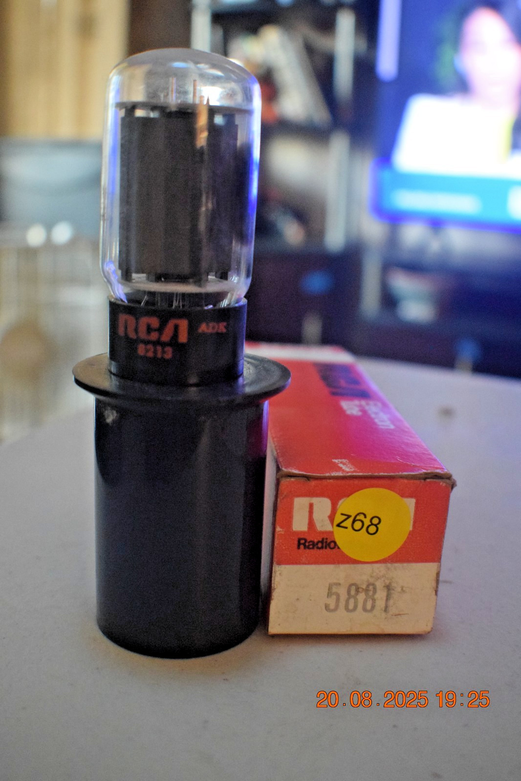 Vacuum Tube RCA 5881 (6L6)- TESTED - FREE USA SHIPPING