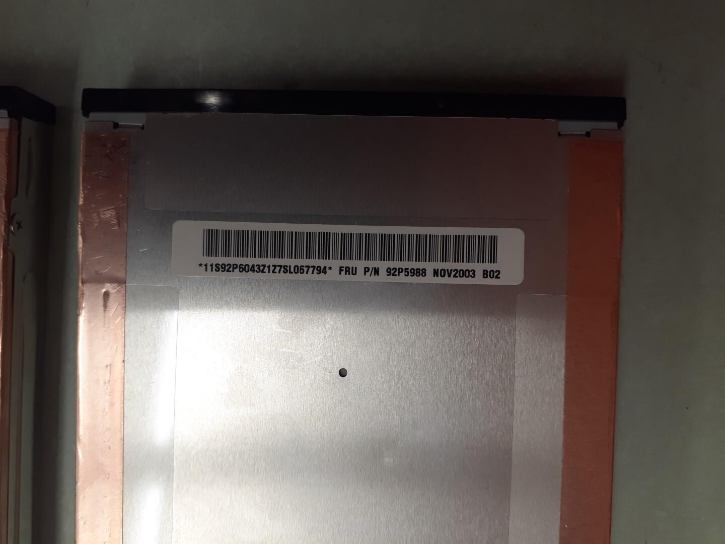 (2) IBM 92P5988 Floppy Disk Drive - Black Bezel