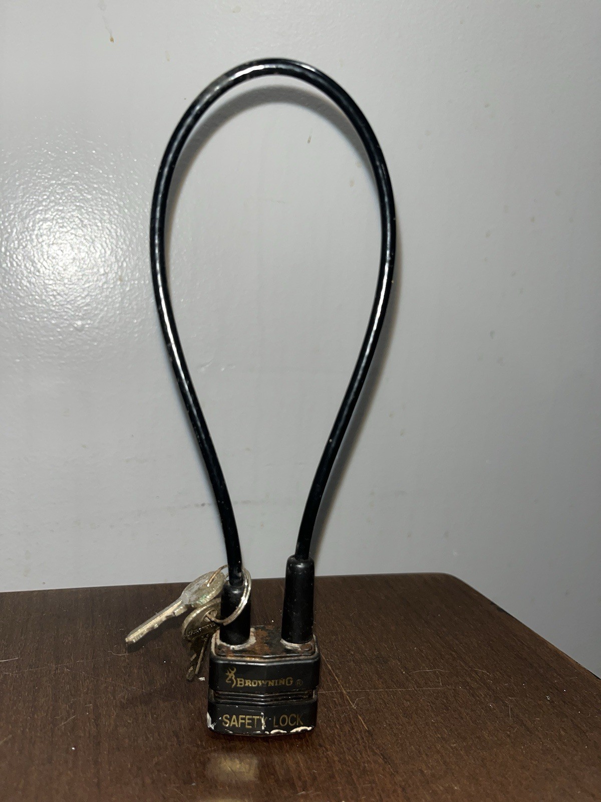 Browning Safety Lock with Two Keys