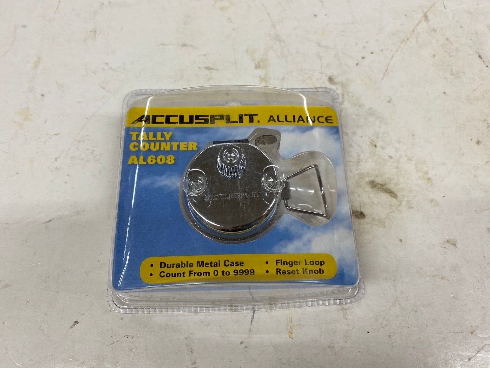 ACCUSPLIT Alliance AL608 Tally Counter, Count From 0 to 9999