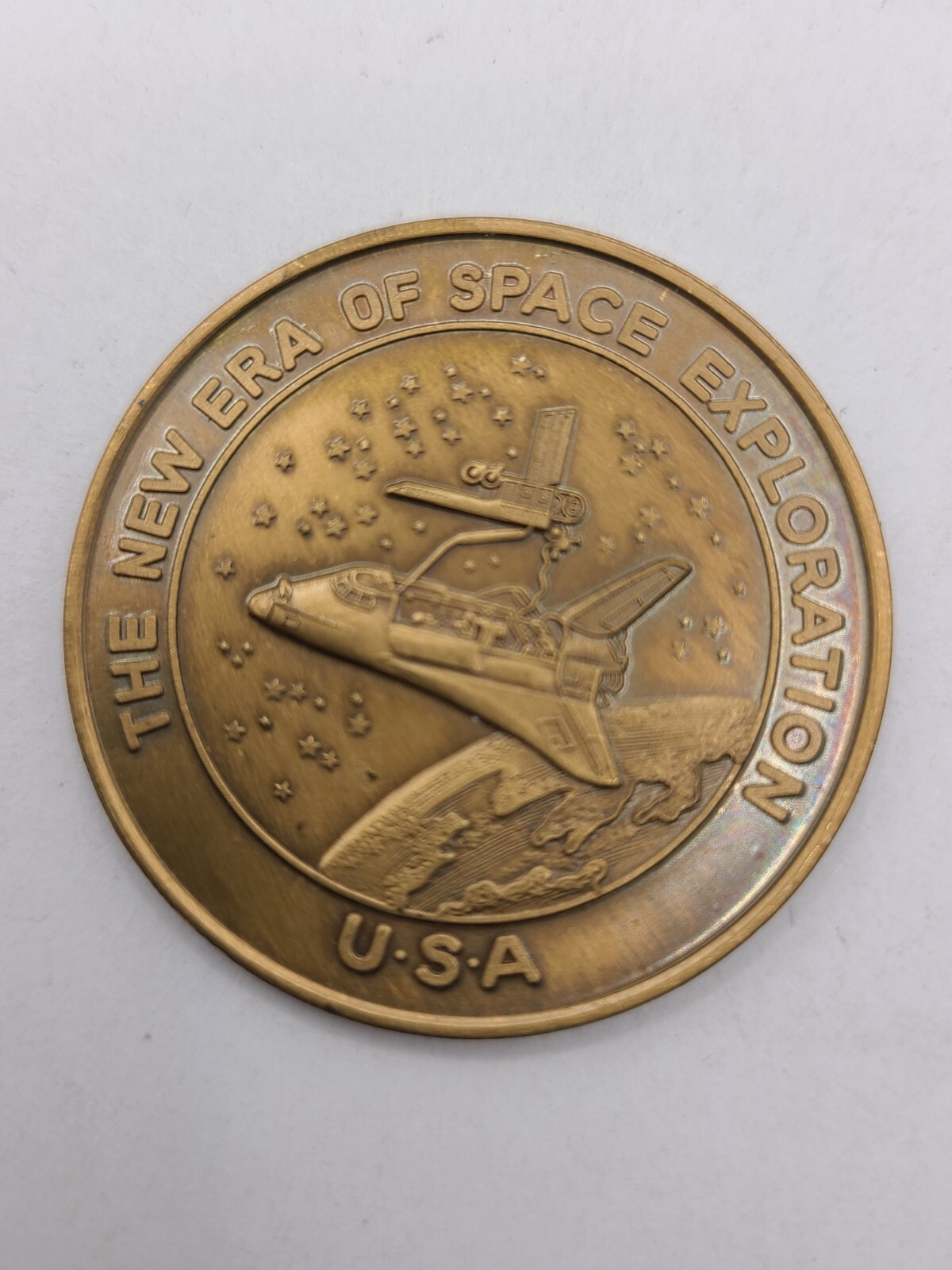 NASA The Gem of the Galaxy Columbia The New Era of Space Exploration 1.5"  Coin