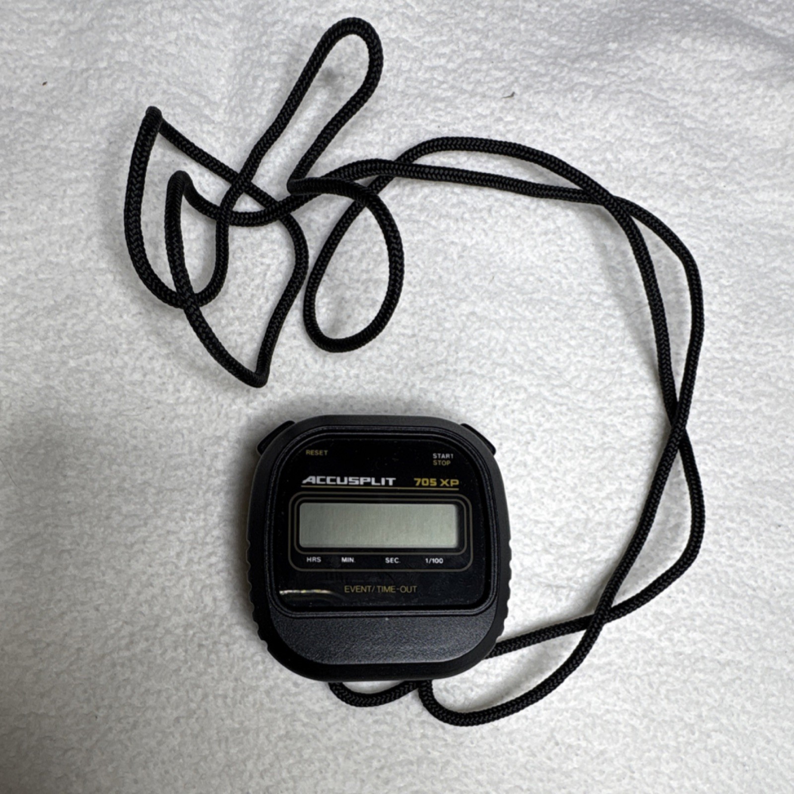 Accusplit 705XP Stopwatch Timer Black with Box & Manual