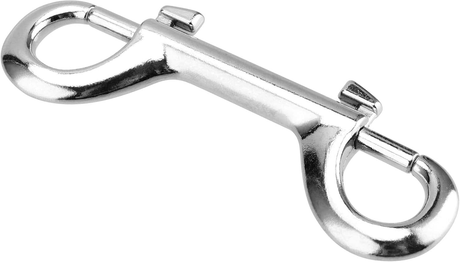 25 Pieces 4 Inch Double Ended Bolt Snap Hook, Zinc Alloy Long Trigger Clips, Two