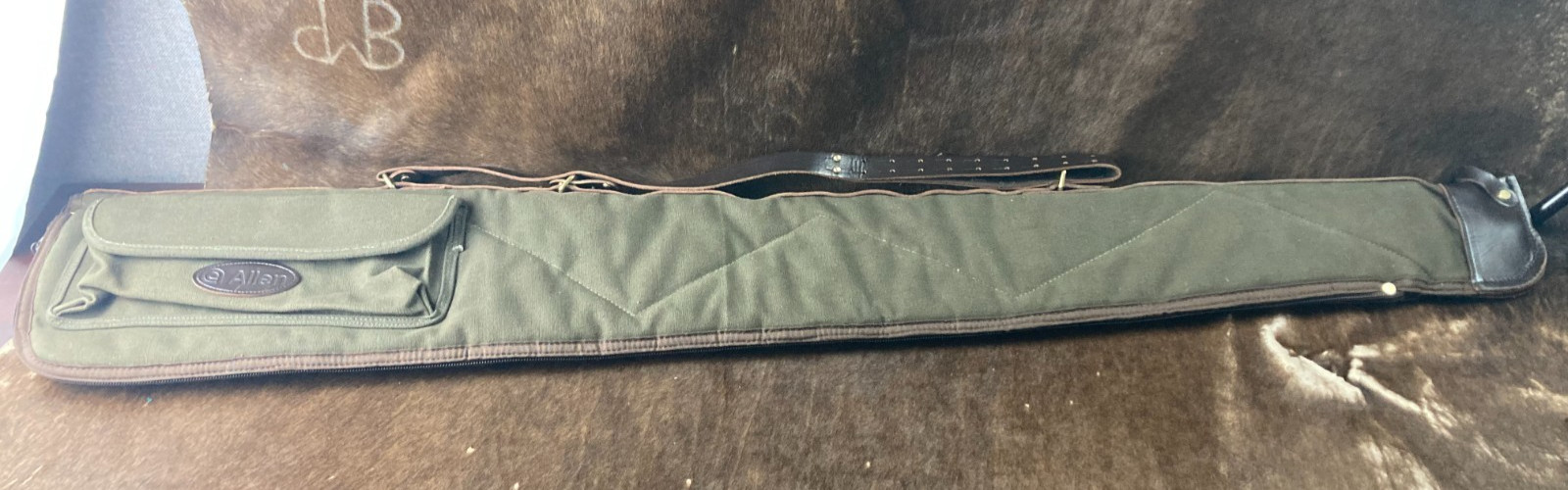 Allen Company Vintage 51” Long Scoped Rifle & Shotgun Accessory Case Fully Lined
