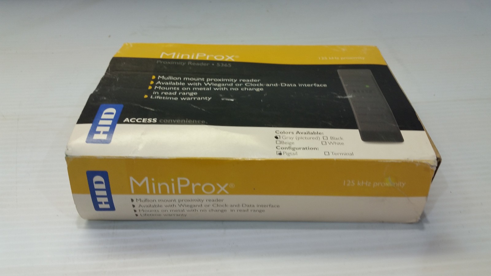 HID Prox MiniProx Mullion Reader 5365EGP00 Access Control Card Reader