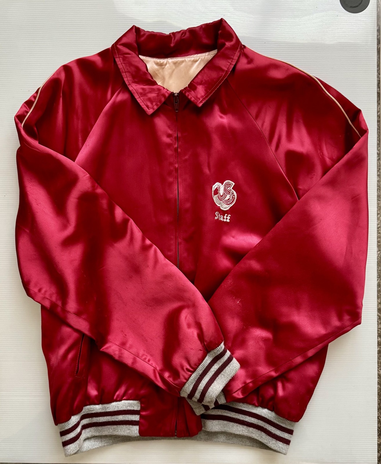 US Festival 1982 Staff Jacket ORIGINAL Grateful Dead Santana The Ramones Tom ...