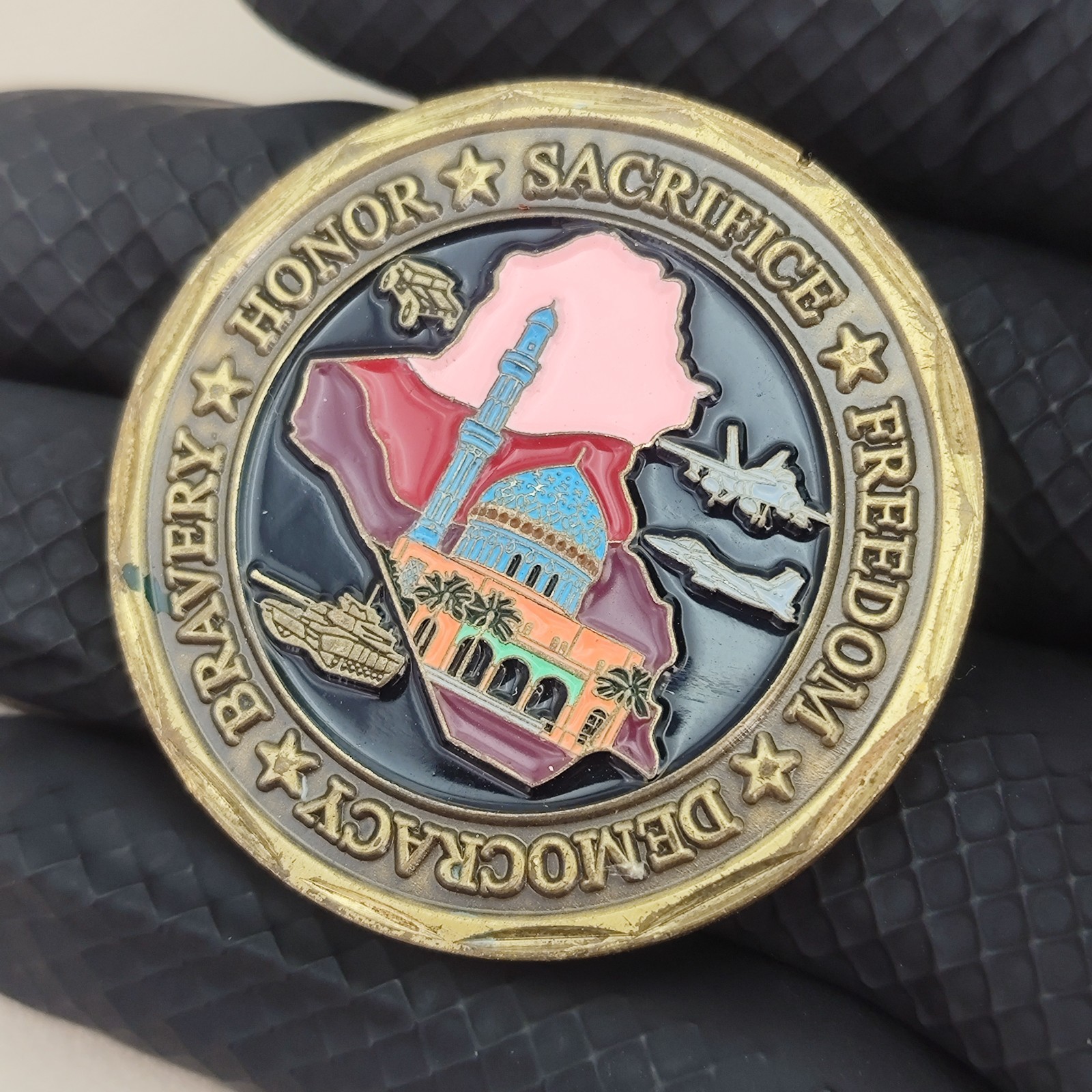 Kuwait Camp Arifjan Operation New Dawn Challenge Coin