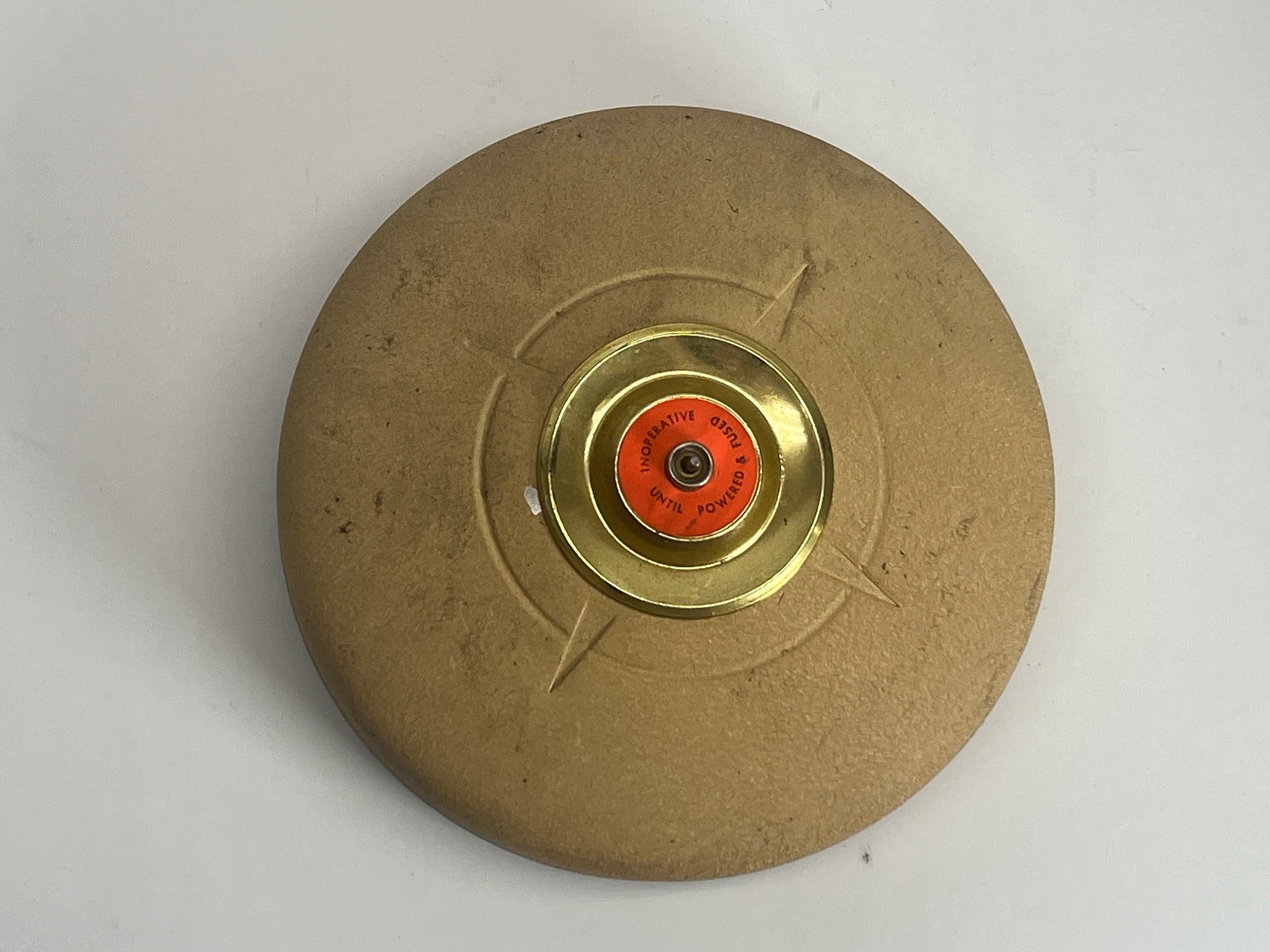 Vtg Masterguard Fire Protection System Model MG-50 FT. Fire Alarm Bell Starburst