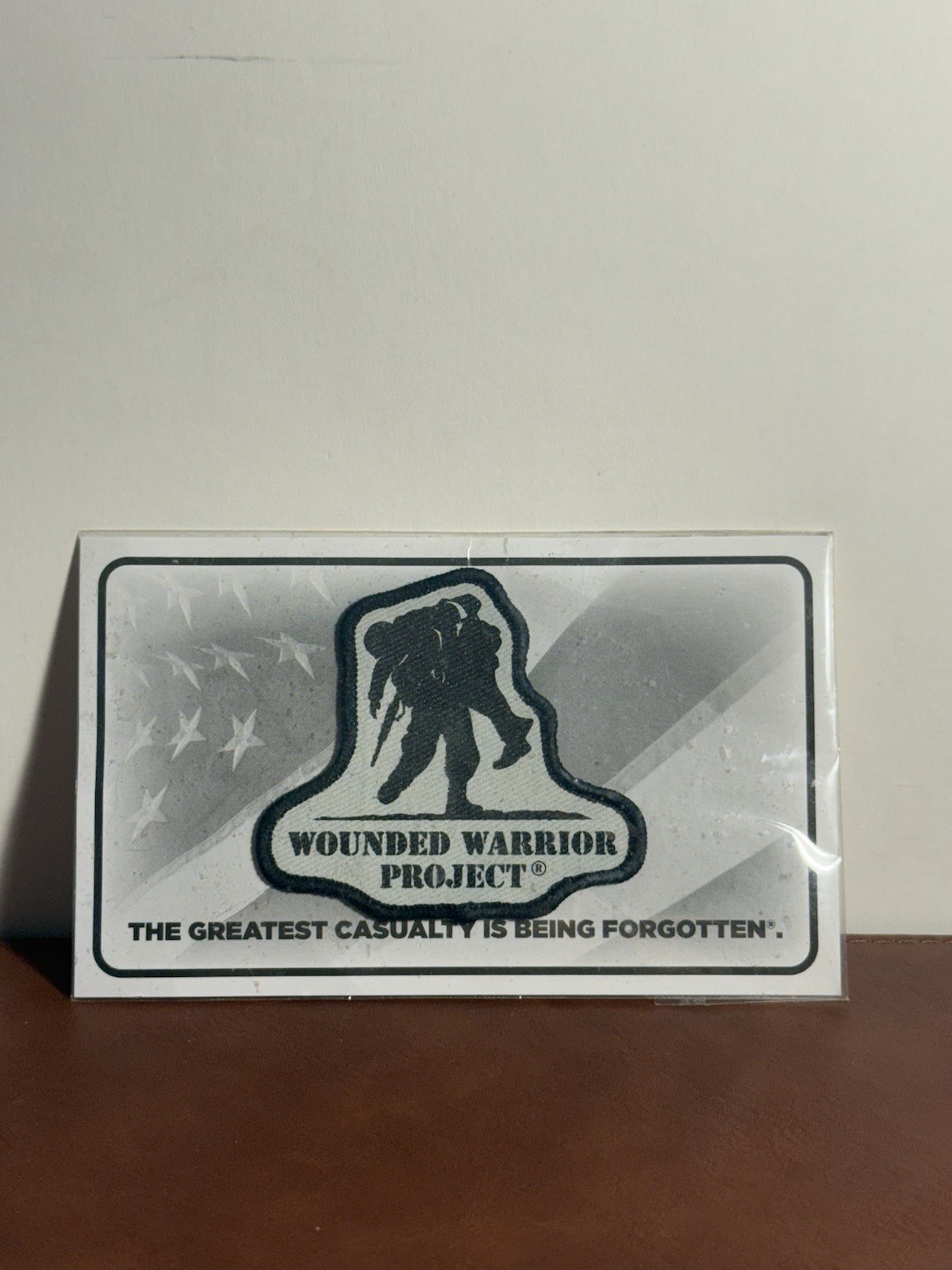 The Wounded Warrior Project Patch