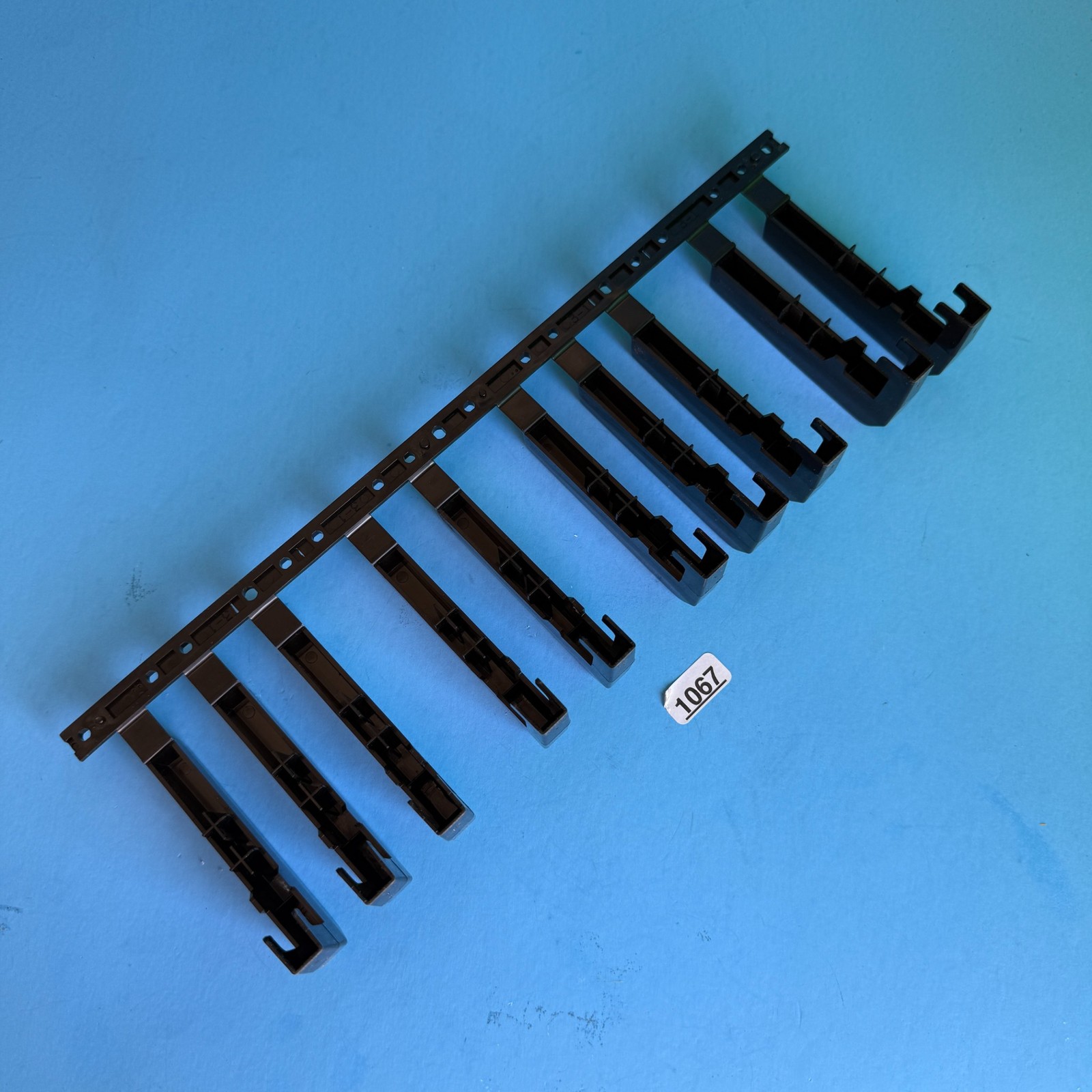 CASIO WK-1630 WK-3000 Key Used OEM Part: Black Flat/Sharp 10 Keys [2 Octaves]